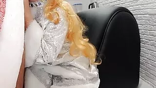 Santa Claus fucks the SnowMaiden in the ass