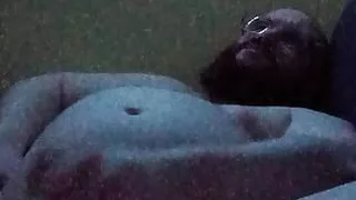 Relaxing and stroking my cock