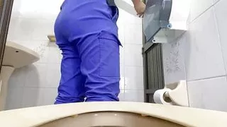Nurse Filmed Peeing in Public Toilet at Dental Office