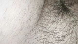 My 27 girlfriend very hairy pussy