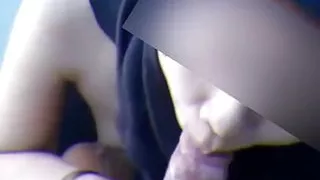 Fucking a girl in a smooth hijab person's wife
