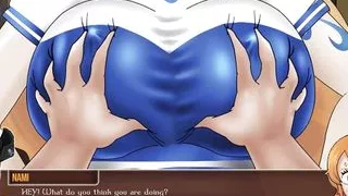One Piece - Pirate Trainer Part 6 Nami's Big Breats By LoveSkySanX