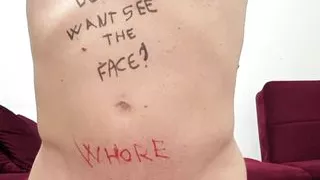 Walking naked in the apartment building