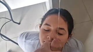 There is no milk in the fridge, let me milk you