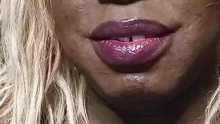 Anoniema Slutschool Fishnet and oiled sexy crossdressing