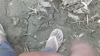 Indian's cock pulled out and lost