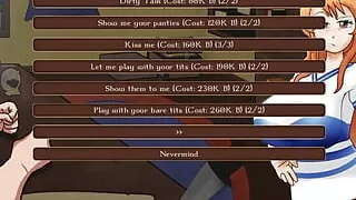 One Piece - Pirate Trainer Part 9 Hot Nami's Pussy And Makino's Boobs by LoveSkySanX