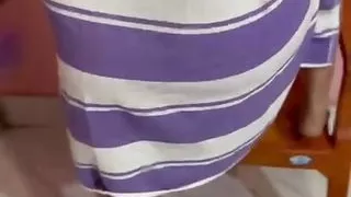 young girl seducing after Bath part-1