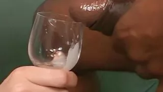 Seriously Hot Blonde in Sexy Lingerie Is Doing Two Black Dudes in Wild Threesome.