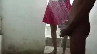 Bhai ne chodha jab use bathroom me muth marte pakri . Mota lund bur me dal kar pel diya