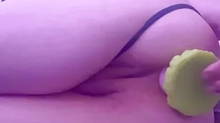 Slow motion anal gape