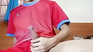 Super hot cock jerk