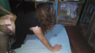 My Girlfriends Whore Gets Into Doggy Style So I Can Fuck Her