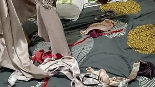 French Amateur, Doggy Style Fuck, Satin Lingerie, Clothed Sex, Blowjob, Rimjob Part 27