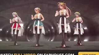 Mmd R-18 Anime Girls Sexy Dancing Clip 311