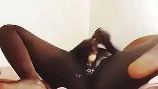 She Always Plays Her Pussy to Get Ready to Be Fucked by BBC