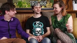 The young intern embarks on his first bisexual HHF threesome