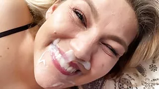 Jizzed all over my mouth!