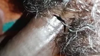 Bhabhi raised her legs and got fucked by a big dick.