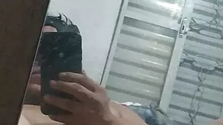 Enjoying plastic bub