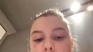 Dildo play and cumming