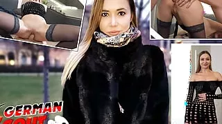 German Scout - Anal Casting Fuck for Russian MILF Polina Max at Model Job