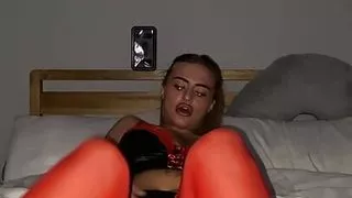 Fat Ass Goth Step Sis Solo Play