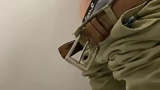 in the toilet at work