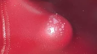Red Leggings Squirt