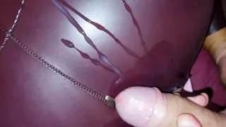 A Jealous Stepmom in Leather Leggings Will Not Allow Any Girl to Fuck Her Stepson