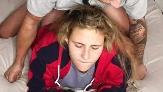 Room Service the Girl Who Cleans Rooms Is Seduced by a Guest and Comes on Her Chest