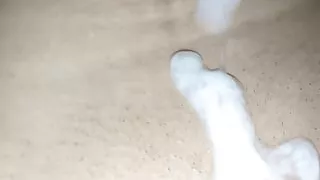 Labas ang puting katas ni babe sa mabilis kong pagbayo