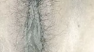 Indian girl shows Come very close and see.