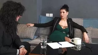 A small-dick blowjob for his job interview is the best option he has