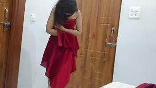 Indian Red Hot Dress Me Pyasi Bhabhi Ki Chudai