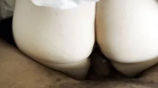 Homemade Real amateur couple first time filming on camera with big creampie ending close up