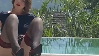 Lusting For Naughty Mature Bitch Outdoor