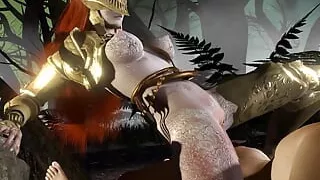 Malenia Rides on Top in the Forest Loop - Elden Ring Parody