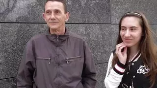 Sweet and young Carolina Lorca celebrates her 19 birthday with a HARDCORE INTERRACIAL!