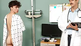 Doctor Tapes - Perv Doctor Jonah Wheeler Teaches Cute Twink The Importance Of Sexual Education