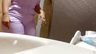 Nurse big ass bbw extreme ass caught by amateur camera