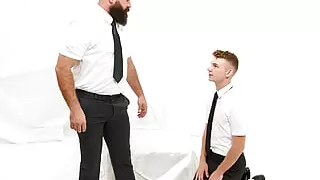 Missionary Boys - Altar Boy Jack Waters Breeds Hunk Bishop Timber Adams During Special Ritual