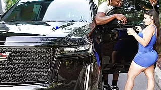 Phat Latin Ass Michelle Martinez Getting Fucked in Escalade