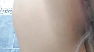 Camera records stepmom's piss big jet