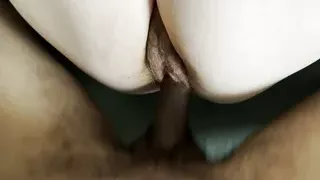 Real amateur Stepmom seduces and fucks real stepson while home alone almost caught Big creampie