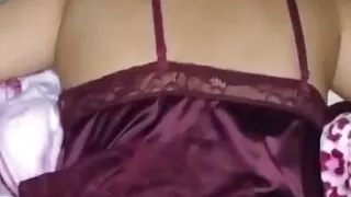 Pinay Wife Getting Fucked by a Huge Dildo