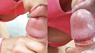 POV: My Barbie Milf neighbor sucks my cock and balls till cumshot in her mouth. This whore likes to serve pleasure for neighbor