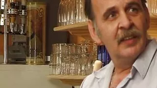 Nasty German blonde spanked and hard in the bar