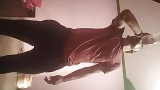 A TOMYGUN cute uncut boy drinking his pee in Morning