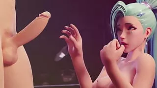 Sex with Stepsister in the Library